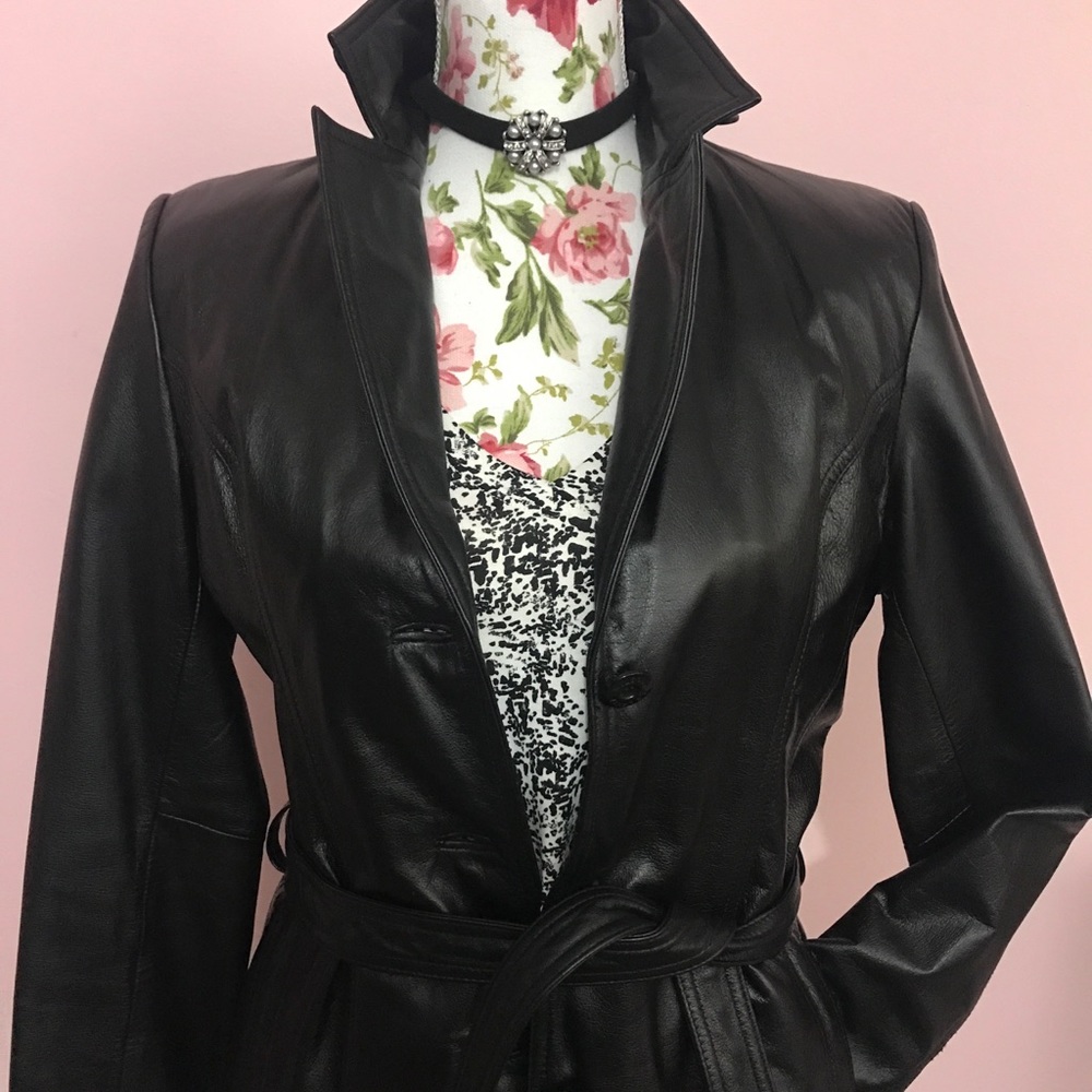 Leather Coat